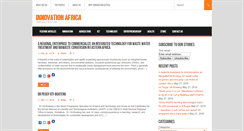 Desktop Screenshot of innovationafrica.org
