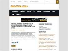 Tablet Screenshot of innovationafrica.org